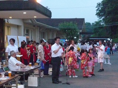 7月31日　大河原町桜寿苑夏祭り