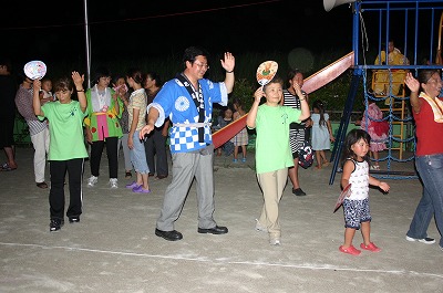 8月16日　山元町花釜盆踊り