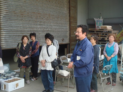 5月24日　ＪＡ亘理女性部炊き出し。吉田支所にてお手伝い