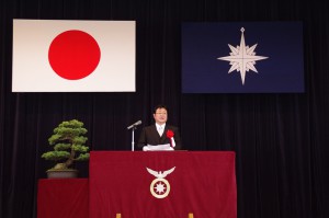 【海上保安学校】西村副大臣による祝辞